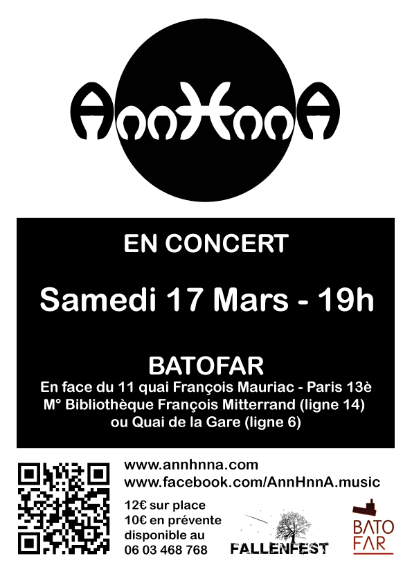 AnnHnnA @ Batofar 17 mars 2012