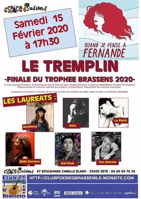 Tremplin Georges Brassens 2020
