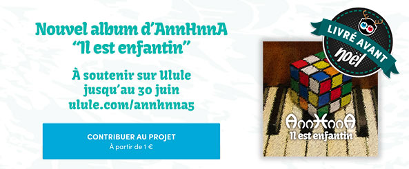 Soutenir le projet d'album d'AnnHnnA